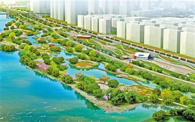 54萬平方米 雁灘濕地公園“入畫來”！