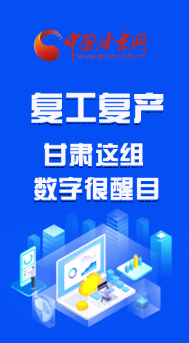 圖解|甘肅復(fù)工復(fù)產(chǎn)有多拼，看看這組數(shù)字就知道了 