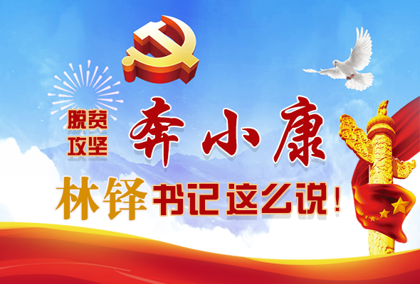 長圖|脫貧奔小康，林鐸書記這么說！