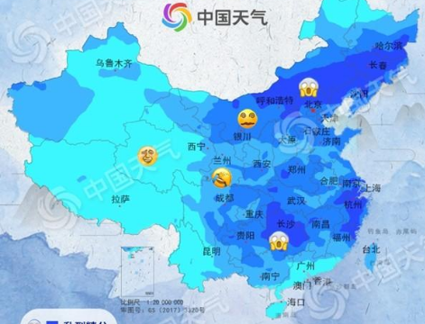 寒潮來了！今明兩天甘肅省大部將降溫6℃至8℃