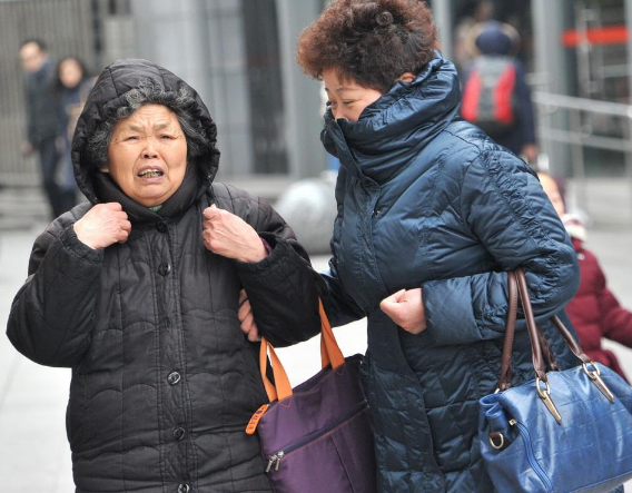 寒潮來襲，心腦血管疾病老年患者增加