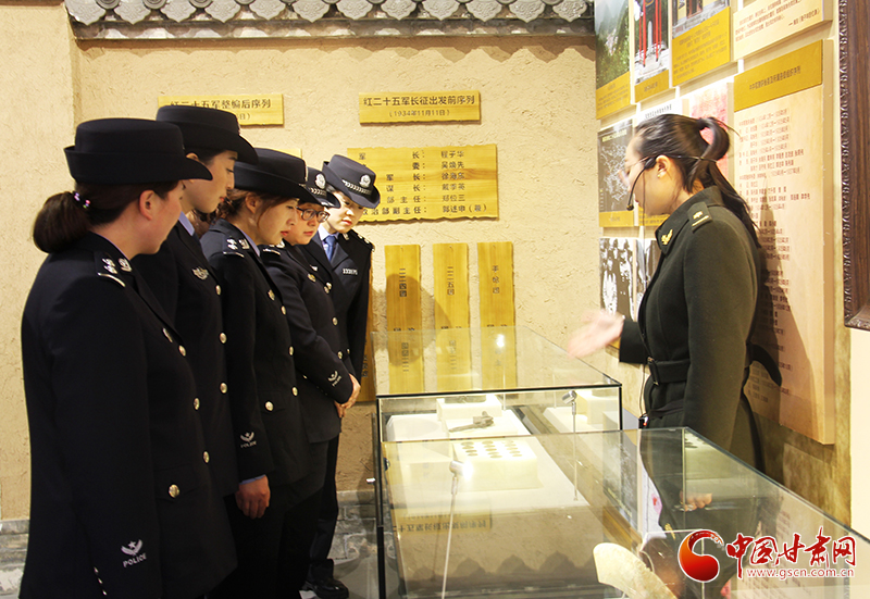 學(xué)習(xí)黨史緬懷先烈 靈臺女警的這個“三八節(jié)”過得很充實(shí)