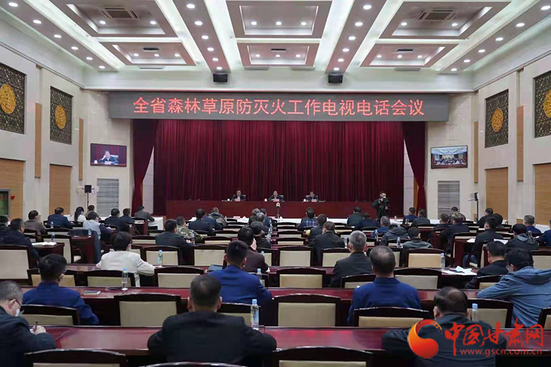 甘肅省森林草原防滅火工作電視電話(huà)會(huì)議召開(kāi) 李沛興出席并講話(huà)