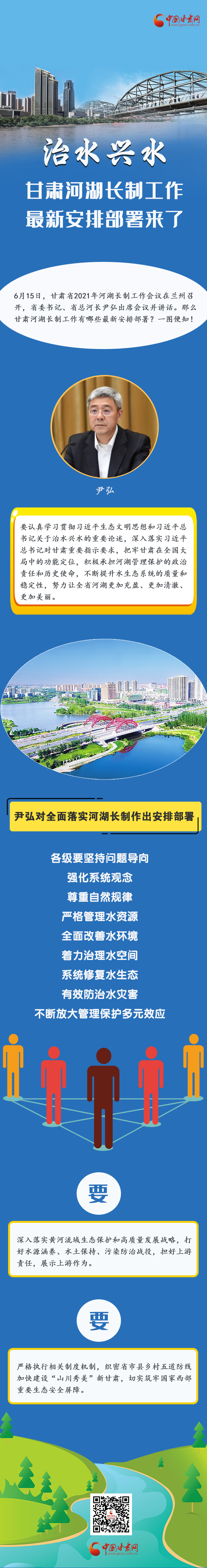 圖解|速看！甘肅河湖長制工作最新安排部署來了