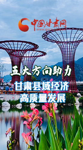 圖解|五大方向助力甘肅縣域經濟高質量發(fā)展