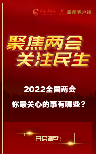 H5｜2022全國兩會(huì)，你最關(guān)心的事有哪些？