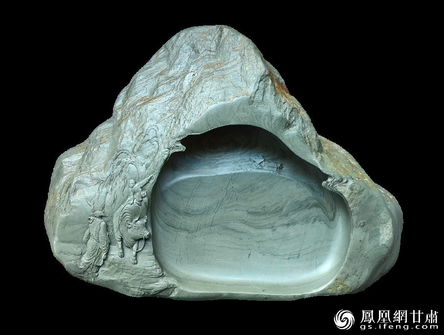 洮硯石質(zhì)細潤堅實，潑墨如油不損毫，書寫流利生輝。資料圖