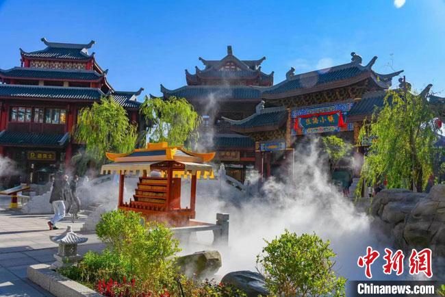 圖為嘉峪關(guān)方特歡樂世界。(資料圖) 趙海宏 攝