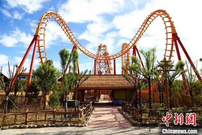 圖為嘉峪關(guān)方特歡樂世界。(資料圖) 趙海宏 攝