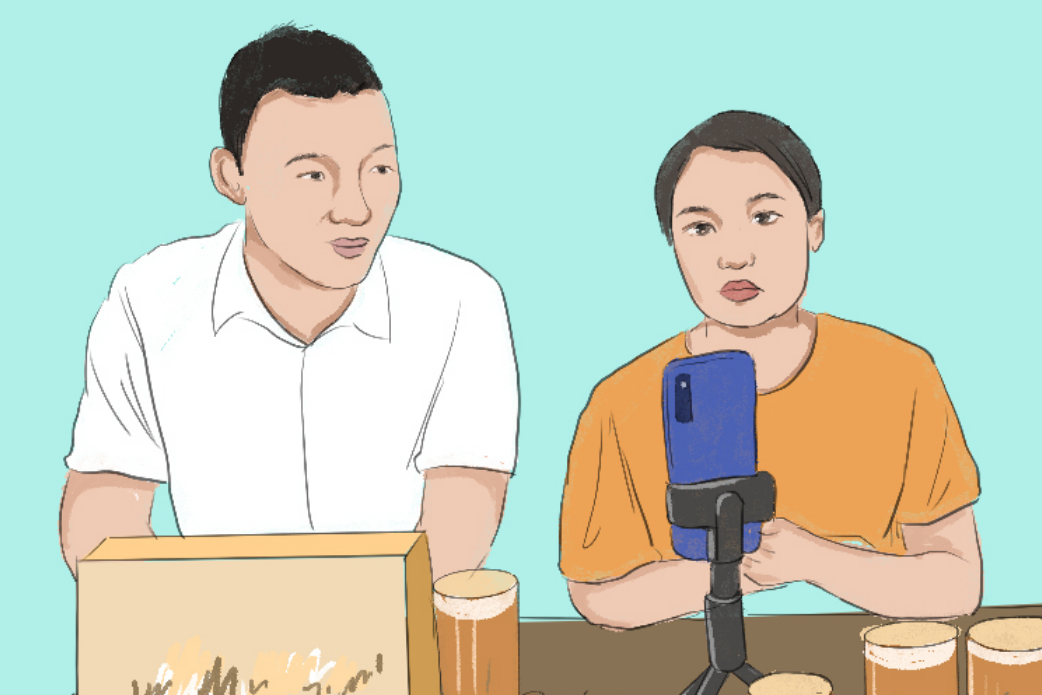 手繪|攢勁！閃閃發(fā)光的up青年