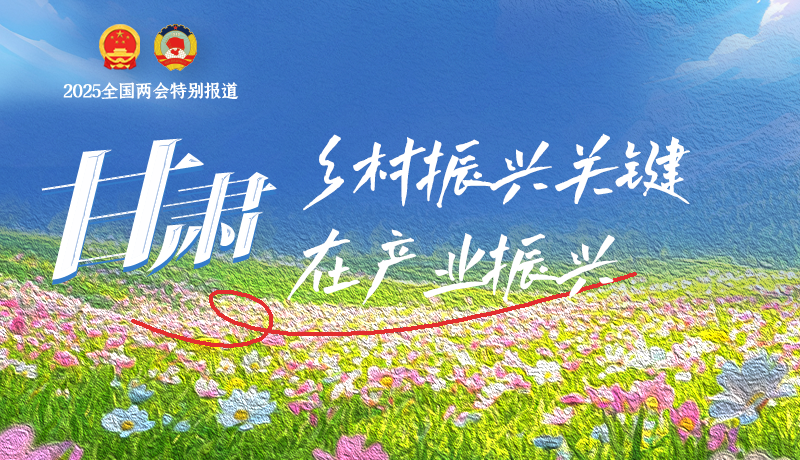 聚焦2025全國兩會|甘肅：鄉(xiāng)村振興關(guān)鍵在產(chǎn)業(yè)振興