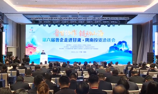 視頻|第六屆魯企走進甘肅·隴南投資洽談會在甘肅隴南舉辦